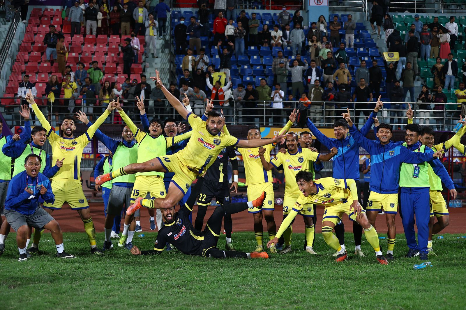 प्लेअफको यात्रा पक्का गर्दै साविक विजेता ललितपुर एफसी क्वालिफायर वानमा