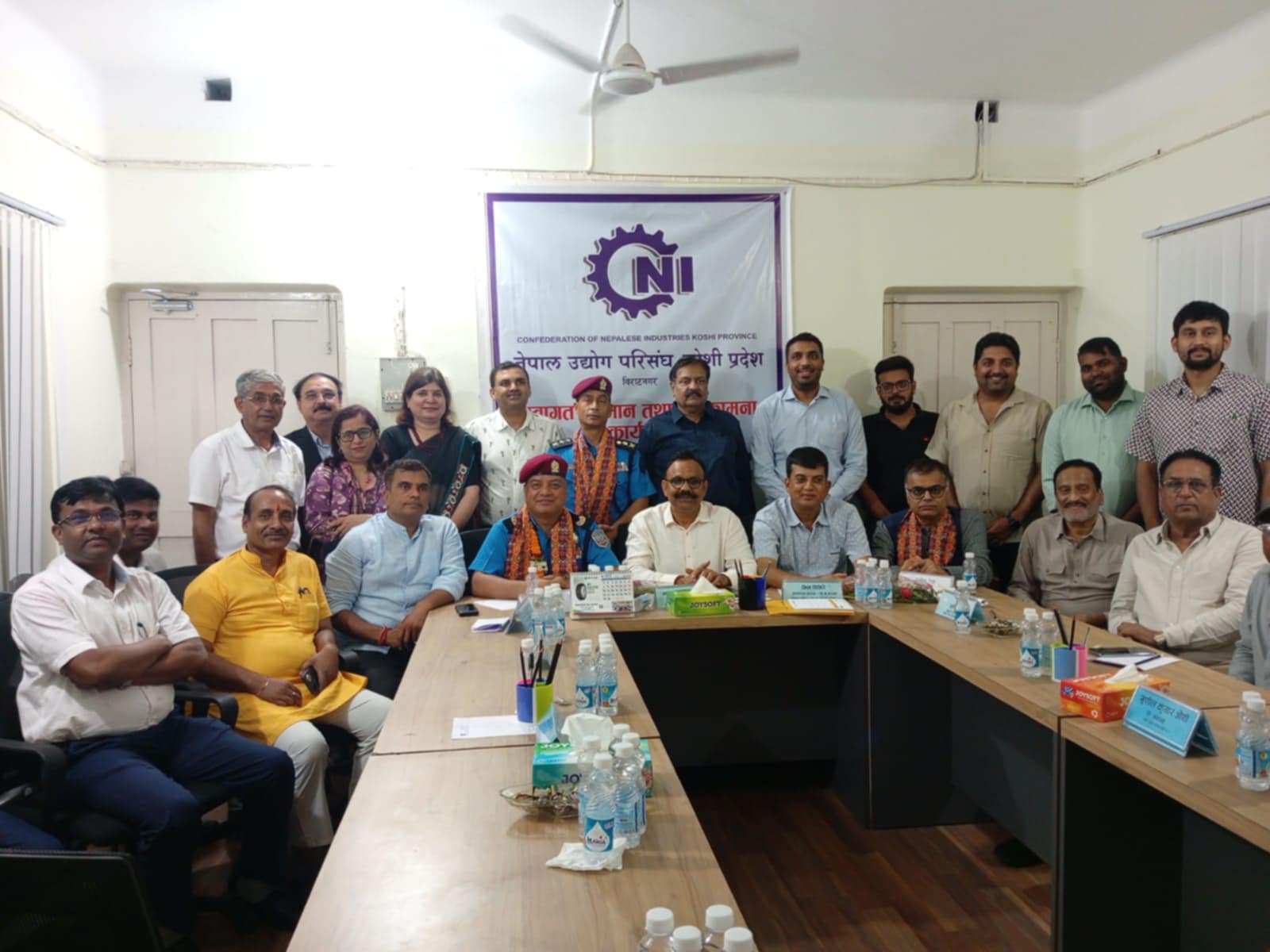 परिसङ्घ कोशीद्वारा डिआइजी कार्की र निर्देशक सिंहको स्वागत