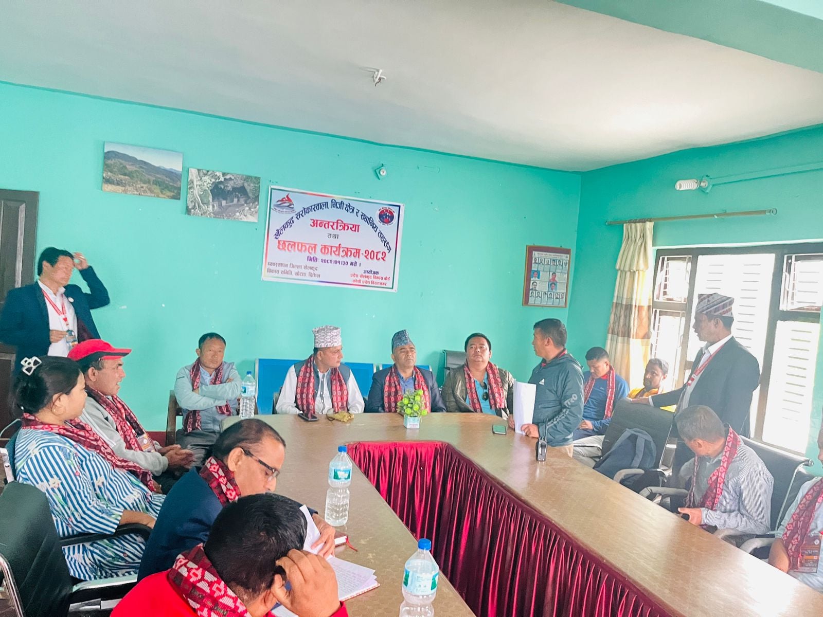 सदस्य सचिव बस्नेतद्वारा खोटाङ जिल्लाको खेलकुद संरचनाको अनुगमन तथा निरीक्षण