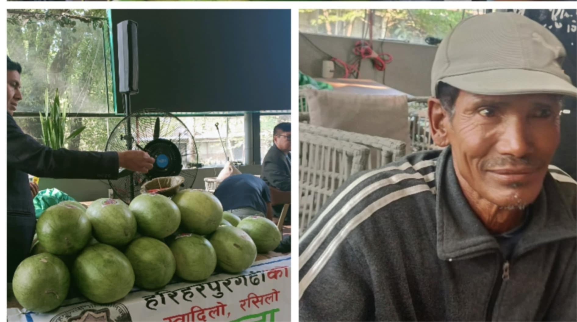 हरिहरपुरगढी गाउँपालिकामा तरबुजा खेतीबाट कृषक शुकदेव राईले गर्नु भयो मनग्गे आम्दानी