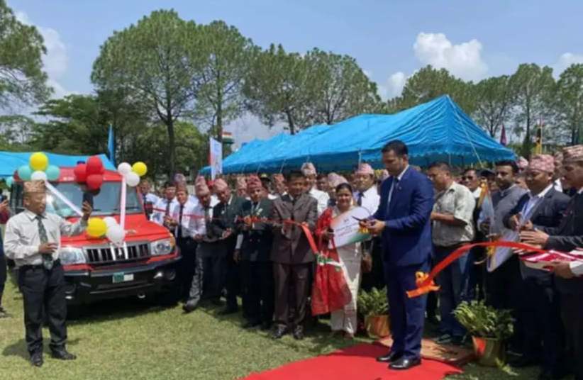 नेपाल- भारत साझेदारी कार्यक्रम अन्तर्गत एम्बुलेन्स हस्तान्तरण