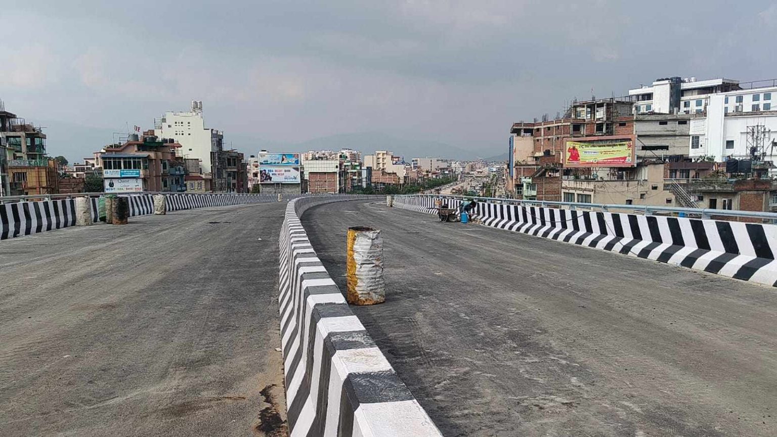 ग्वार्को ओभरपासको मुख्य संरचना निर्माण सम्पन्न, छिट्टै यातायात सञ्चालनमा ल्याइने तयारी