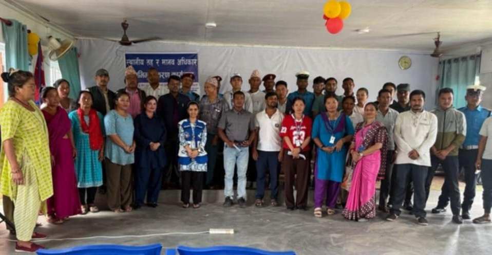 हरिहरपुरगढी गाउँपालिकामा मानव अधिकारसम्वन्धी अभिमुखीकरण