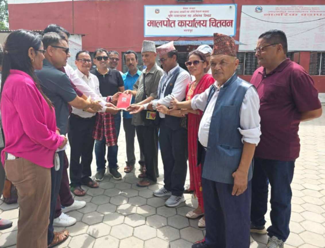 क्षेत्री समाजद्वारा चितवनमा ३३ धुर जग्गा खरिद