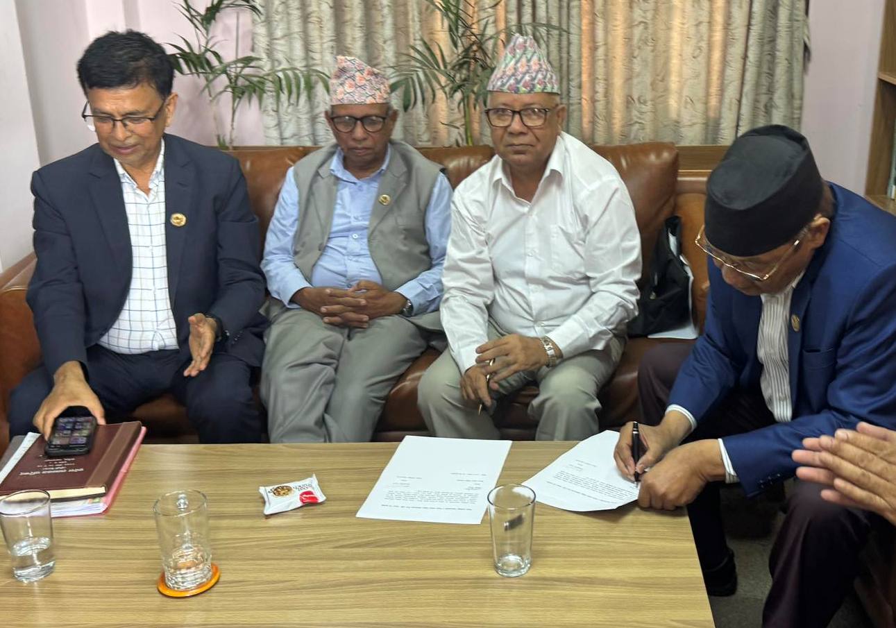 माधव र बामदेवबिच पार्टी एकताको सहमति