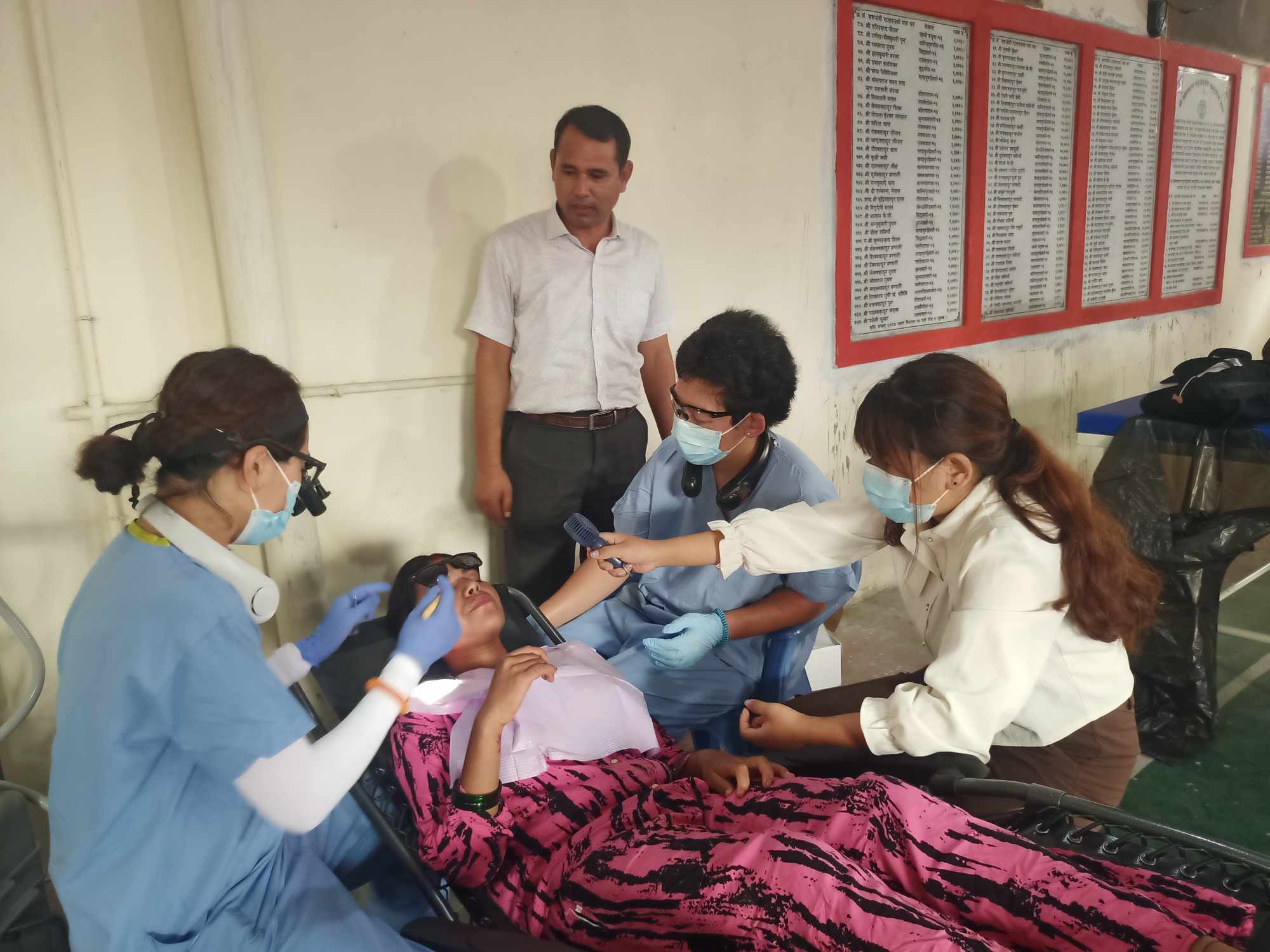 पोखरा मनपा-१५ मा निःशुल्क दन्त शिविर