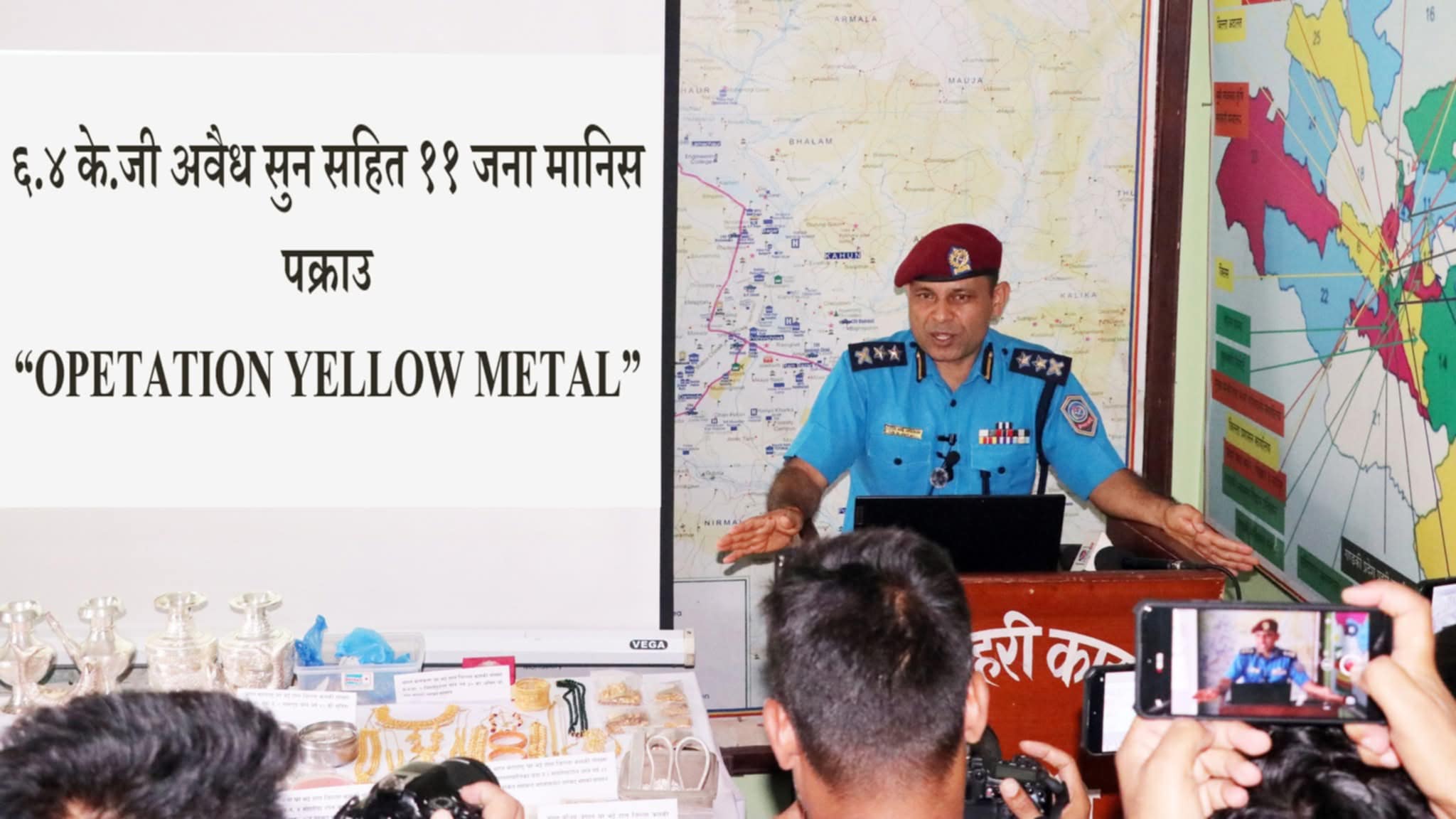 अवैध सुन तथा चाँदीको कारोवार गरेको आरोपमा ११ जना पक्राउ 