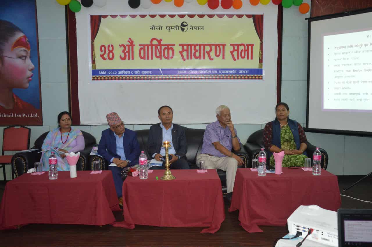 नौलो घुम्ती नेपालको २४ औँ साधारणसभा तथा सामाजिक परीक्षण सम्पन्न