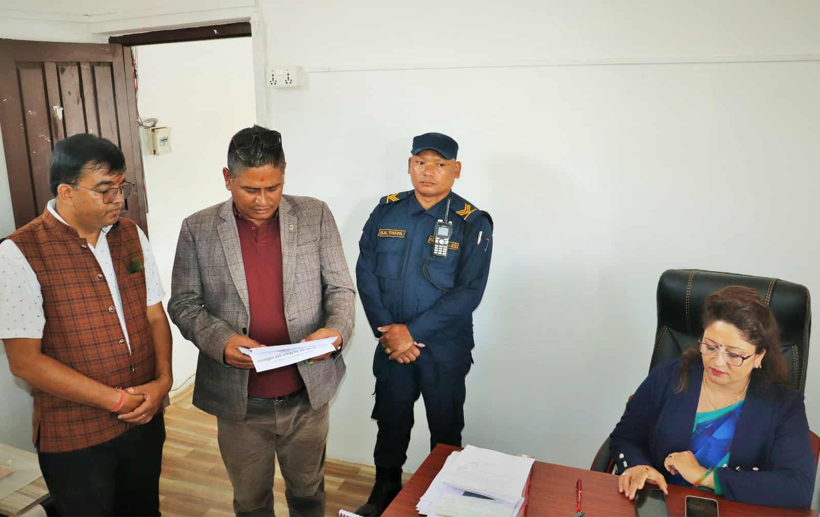 एशोसिएसनले बुझायो ज्ञापनपत्र, जलेका सवारीसाधन मर्मत गरी चलाउन सकिने प्रस्ताव