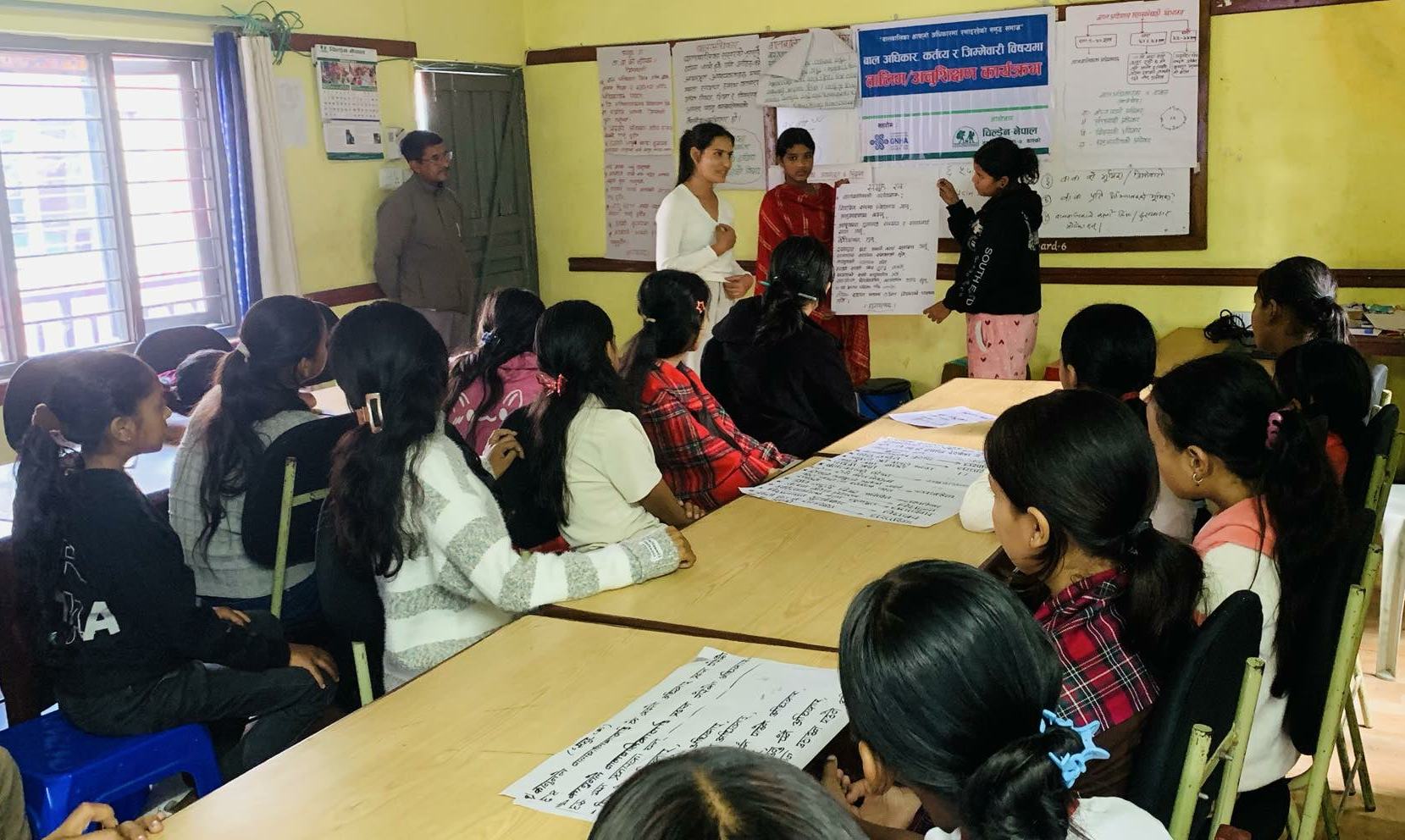 पोखरा-७ मा बाल क्लबको पुनर्गठन कार्यक्रम सम्पन्न