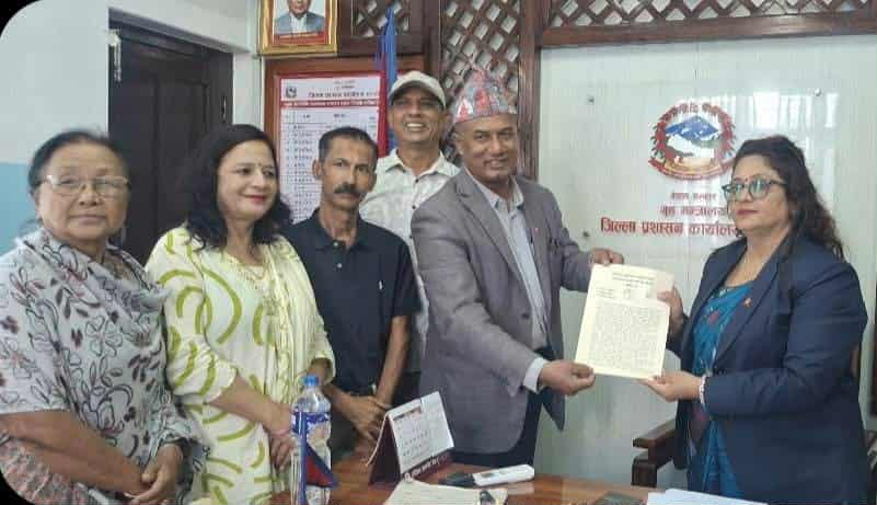 सर्वपक्षीय राजनीतिक सम्मेलनको मागसहित राष्ट्रपतिसमक्ष ज्ञापन