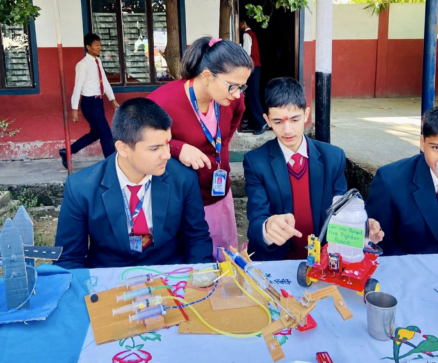 न्यू मोडल माविमा विज्ञान प्रदर्शनी