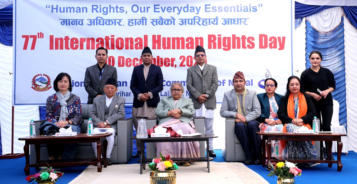 मानवअधिकारलाई व्यवहारबाट पुष्टी गर्नु पर्ने