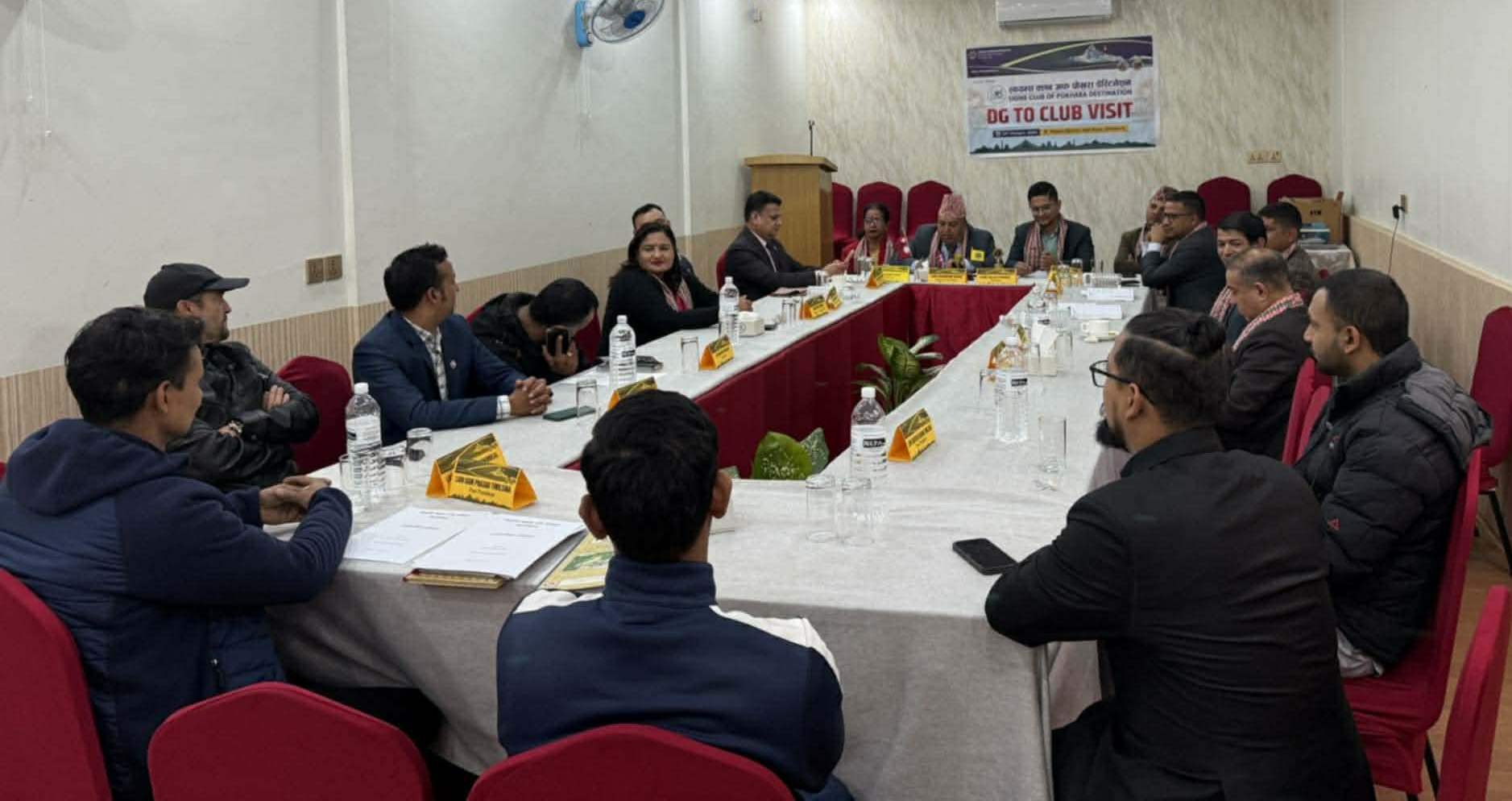 लायन्स क्लब अफ पोखरा डेस्टिनेशनको १० औँ स्थापना दिवस सम्पन्न