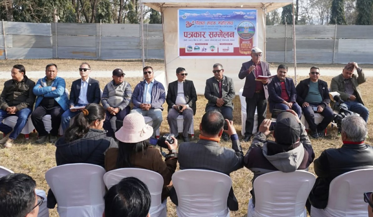 अङ्ग्रेजी नयाँ वर्षको स्वागतमा पोखरामा २७औँ सडक महोत्सव