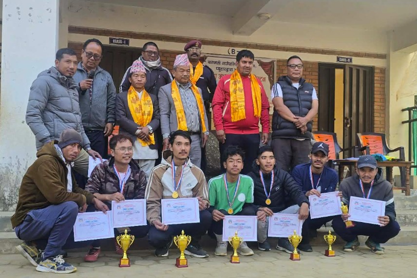 प्युटारमा दोस्रो वडाध्यक्ष कप ब्याडमिन्टन प्रतियोगिता सम्पन्न