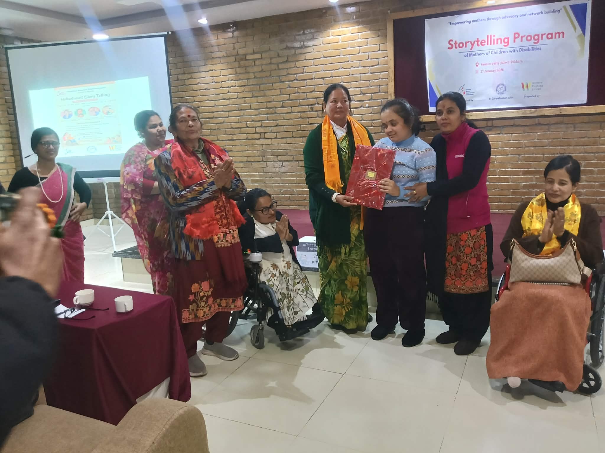 पोखरामा भयो-अपाङ्गता भएका बालबालिकाका आमाहरूद्वारा कथा वाचन