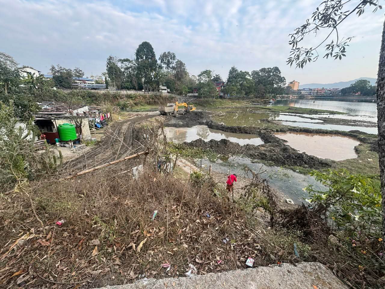 फेवातालको तल्लो भाग सौन्दर्यीकृत हुँदै