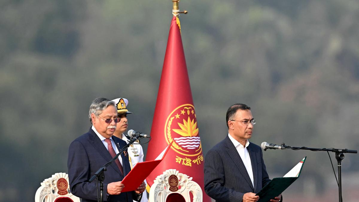 बङ्गलादेशका प्रधानमन्त्री तारिक रहमानद्वारा शपथ ग्रहण