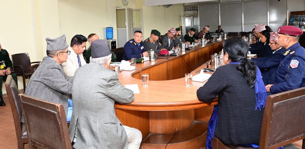 मानव अधिकार आयोगद्वारा निर्वाचन सुरक्षाबारे छलफल