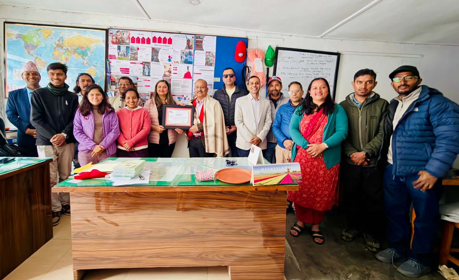 श्रीधर खनाललाई सामाजिक सेवा सम्मान