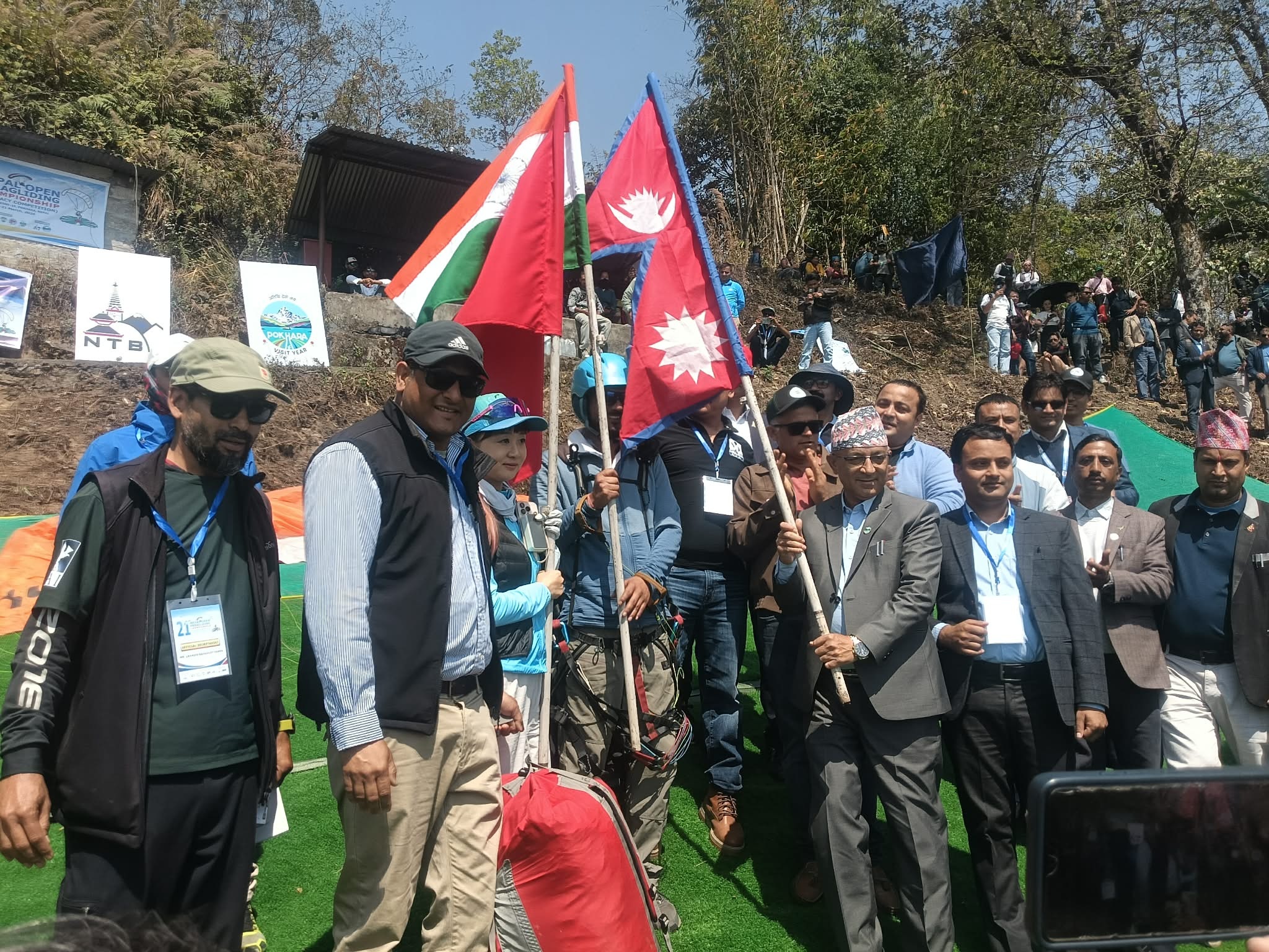 पोखरामा २१औँ नेपाल ओपन प्याराग्लाइडिङ च्याम्पियनसिप सुरु