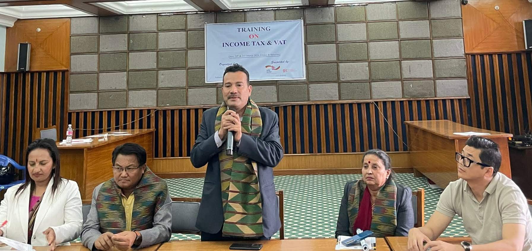 महिला उद्यमीलाई भ्याट तथा करसम्बन्धी तालिम