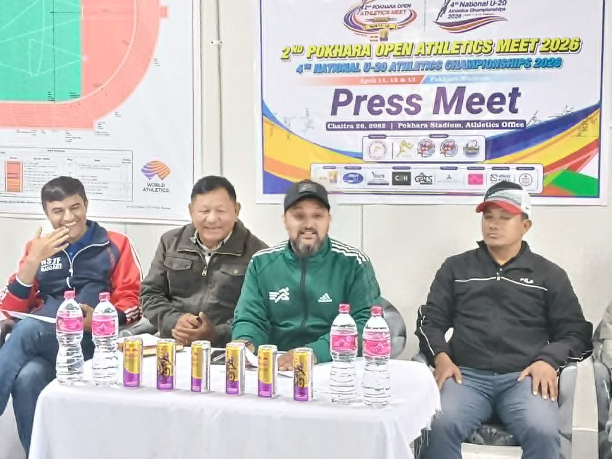 पोखरामा ओपन एथलेटिक्स मिट आयोजना हुँदै