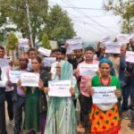 न्यायको माग गर्दै जिल्ला प्रशासन कार्यालय सिन्धुलीमा धर्ना