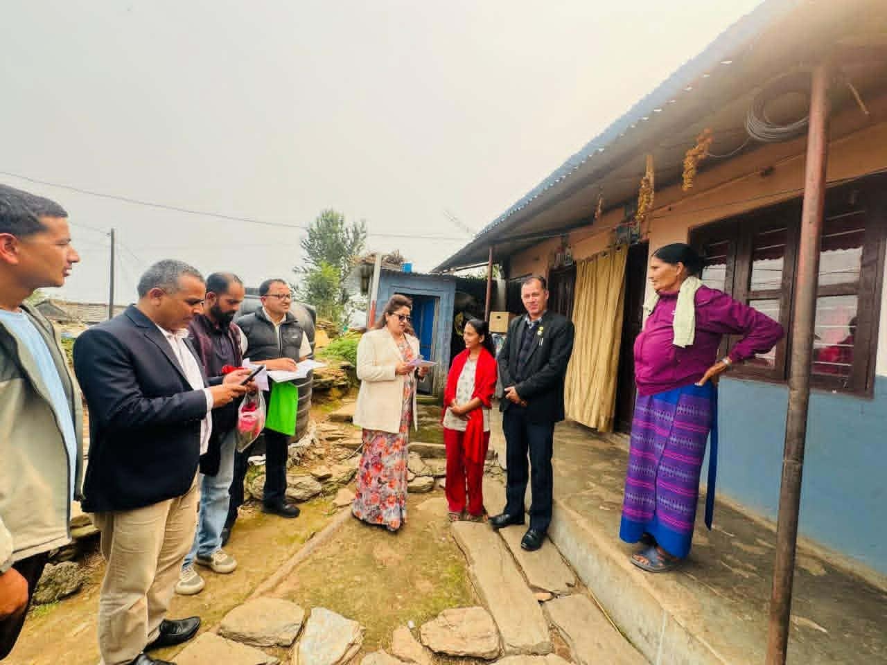 कास्कीमा सार्वजनिक सेवाको होम डेलिभरी सेवा शुभारम्भ