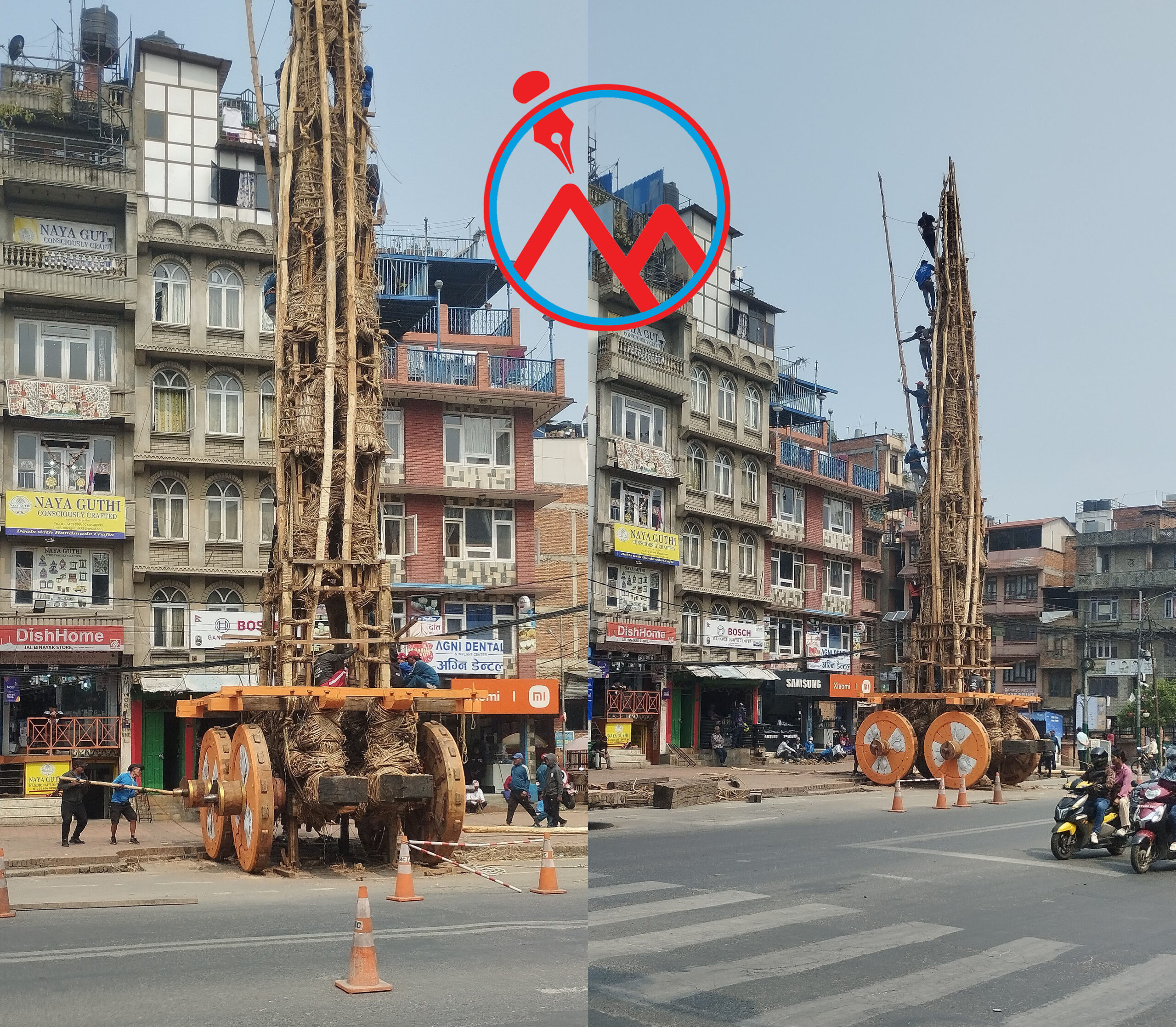 रातो मच्छिन्द्रनाथको रथारोहणसँगै जात्रा सुरू