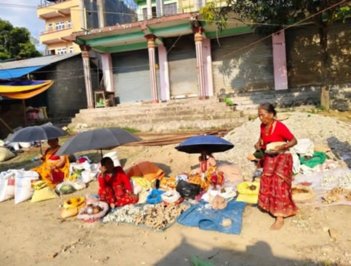 चर्को घाममा जीवनसँग जुध्दै सिन्धुलीका पौरखी महिलाहरू