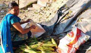 सडकछेउको आगोमा पोलिँदै कल्पनाको सङ्घर्ष