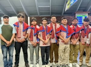अन्तर्राष्ट्रिय गणित ओलम्पियाडमा सहभागी हुन नेपाली टोली चीन प्रस्थान
