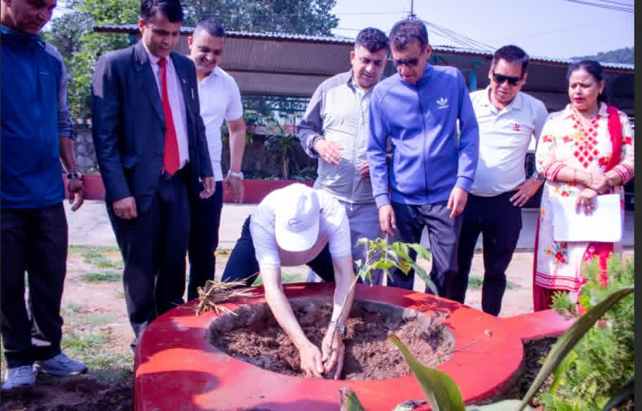 ‘ग्रिन पोखरा, क्लिन पोखरा’ अभियानमा ६ हजार बिरुवा थपिए