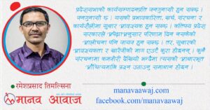 समस्या कार्यसम्पादनमा, प्रदेश संरचनामा होइन