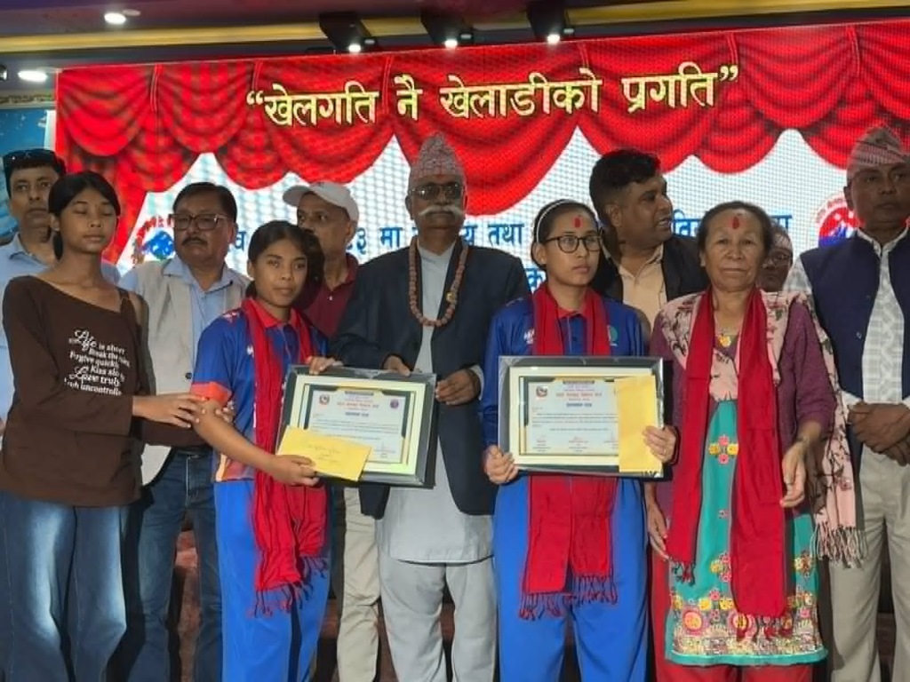कोशी प्रदेश खेलकुद बोर्डद्वारा १ सय बढी खेलाडी, खेलकर्मी र पत्रकार सम्मानित