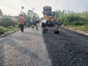 हरिहरपुरगढीमा ४ सय मिटर सडक कालोपत्रे, स्थानीयलाई आवतजावतमा सहज