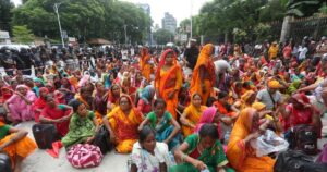 लघुवित्त पीडितको राजधानी मार्च, माग पूरा नभएसम्म आन्दोलन जारी राख्ने चेतावनी