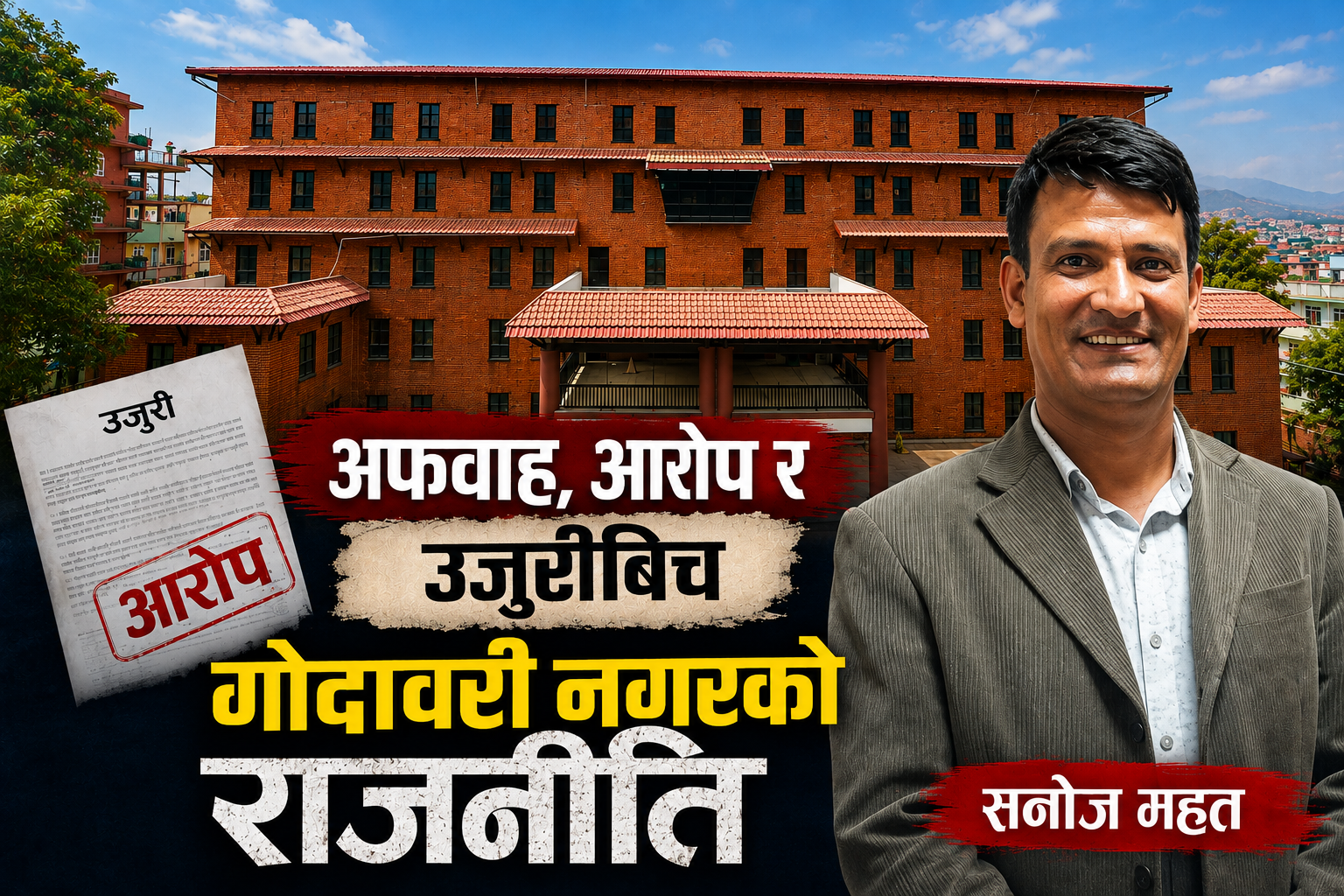 अफवाह, आरोप र उजुरीबिच गोदावरी नगरको राजनीति