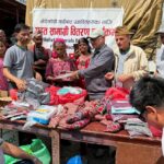विपद् प्रभावित ३५० परिवारलाई चिल्ड्रेन-नेपालको राहत
