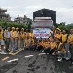 रसुवा बाढीपीडितका लागि लायन्स क्लबद्वारा १३ लाख रुपियाँ बराबरको राहत