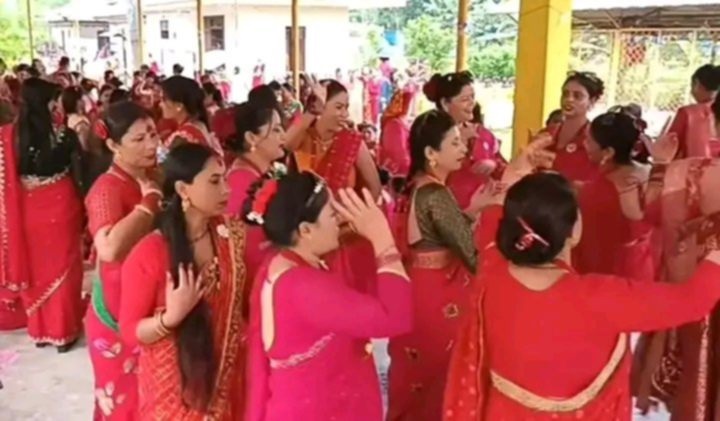 शिवालयमा हरितालिका तीजमा महिला भक्तजनको भीड