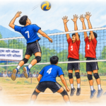 लङ्गुरखोलामा यू-१७ भलिबल प्रतियोगिता सुरु
