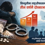 सिन्धुलीमा लागुऔषधसम्बन्धी मुद्दा तीन वर्षमै दोब्बरभन्दा बढी