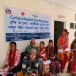 तीनपाटनमा सञ्चालित आँखा शिविरमा ११७ जनाको परीक्षण, १३ जनामा मोतिबिन्दु