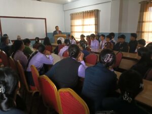 पोखरा बहुमुखी क्याम्पसमा युवा लक्षित अपराध नियन्त्रणसम्बन्धी सचेतना कार्यक्रम