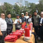 पोखरामा आगलागी नियन्त्रण तथा उद्धारसम्बन्धी संयुक्त नमुना अभ्यास